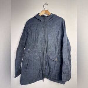 Free Country Men's Charcoal Raincoat